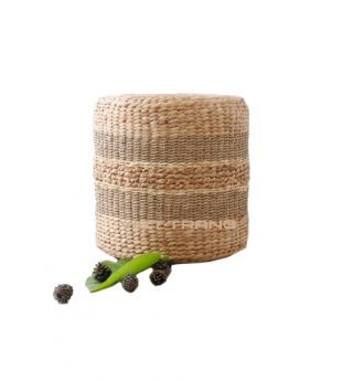 High quality Natural Seagrass Footstool for sale