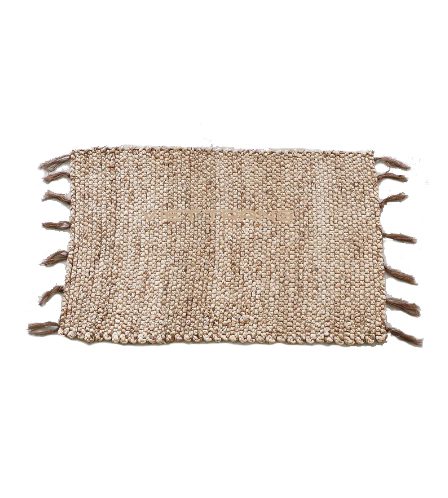 woven water hyacinth doormat 