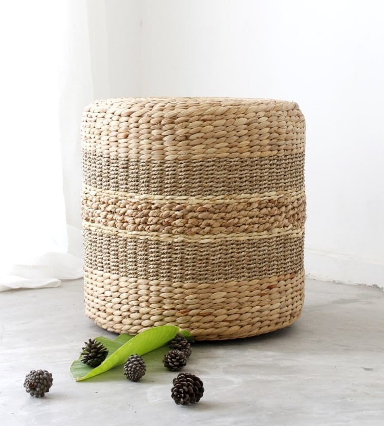 viet trang natural home pouf
