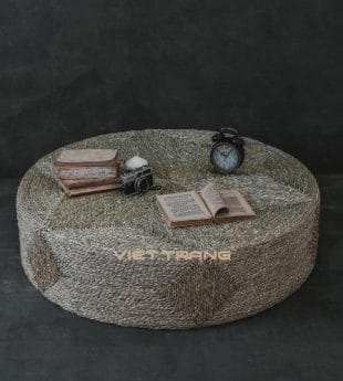 New trendy Seagrass Ottoman Coffee Table