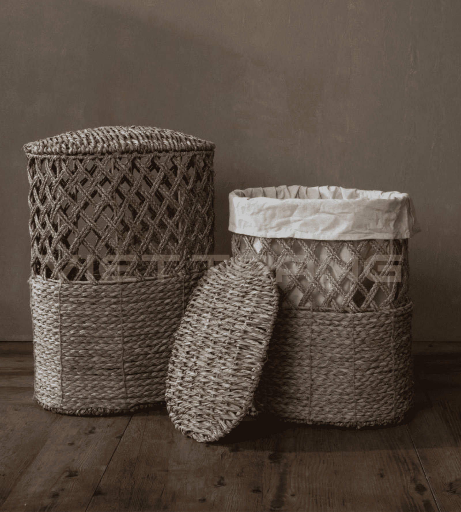 Seagrass hampers baskets wholesale Viet Trang