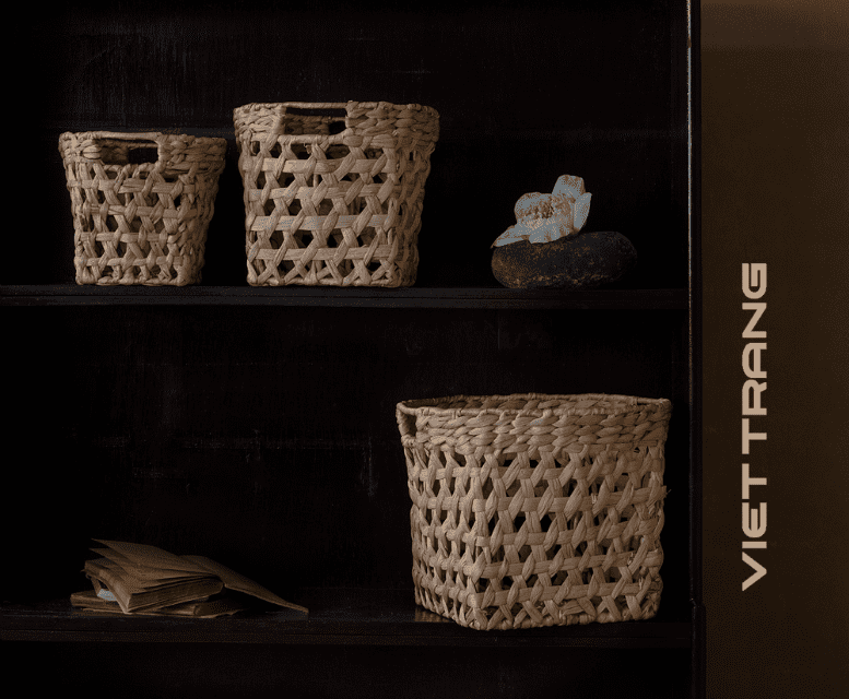 water hyacinth basket manufacturer