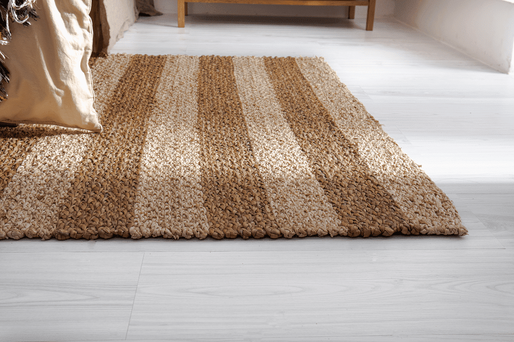 natural seagrass rug