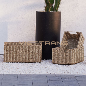 seagrass rectangular basket