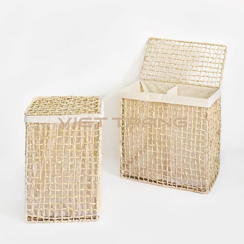 foldable laundry basket white background