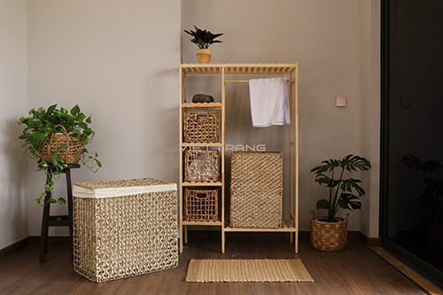foldable laundry basket home decor