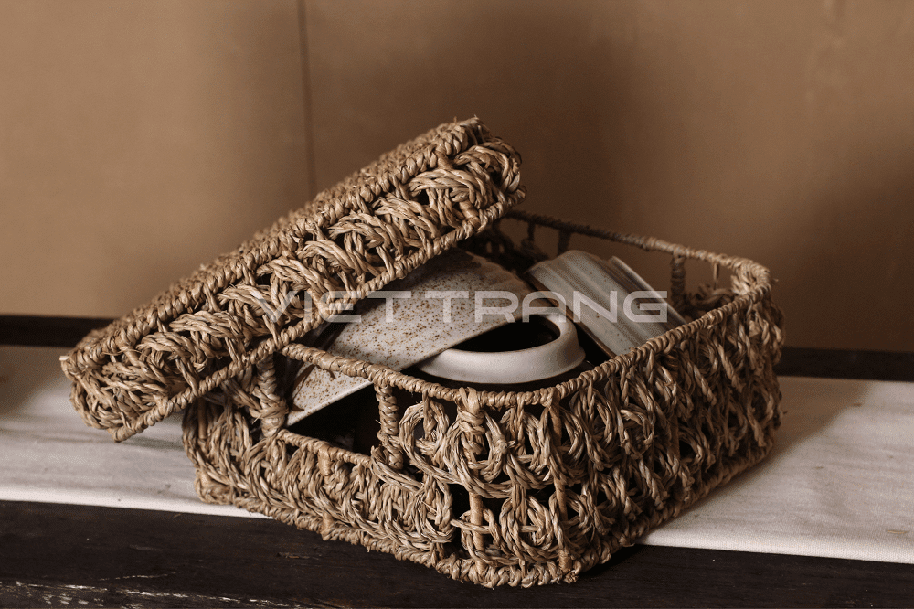 natural woven baskets