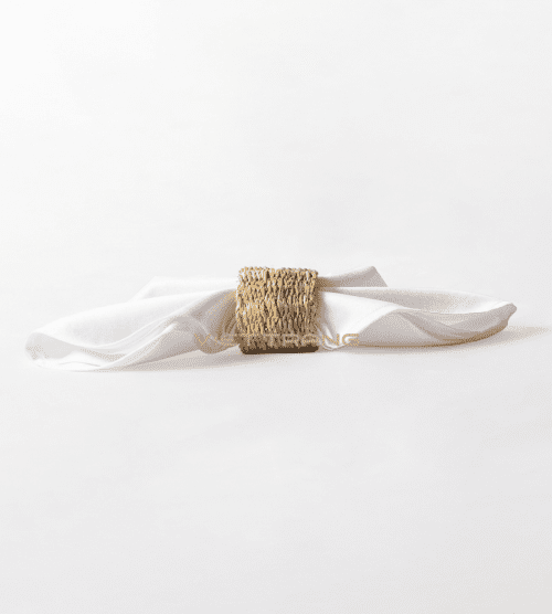 White and Brown Natural Bulk Napkin Rings