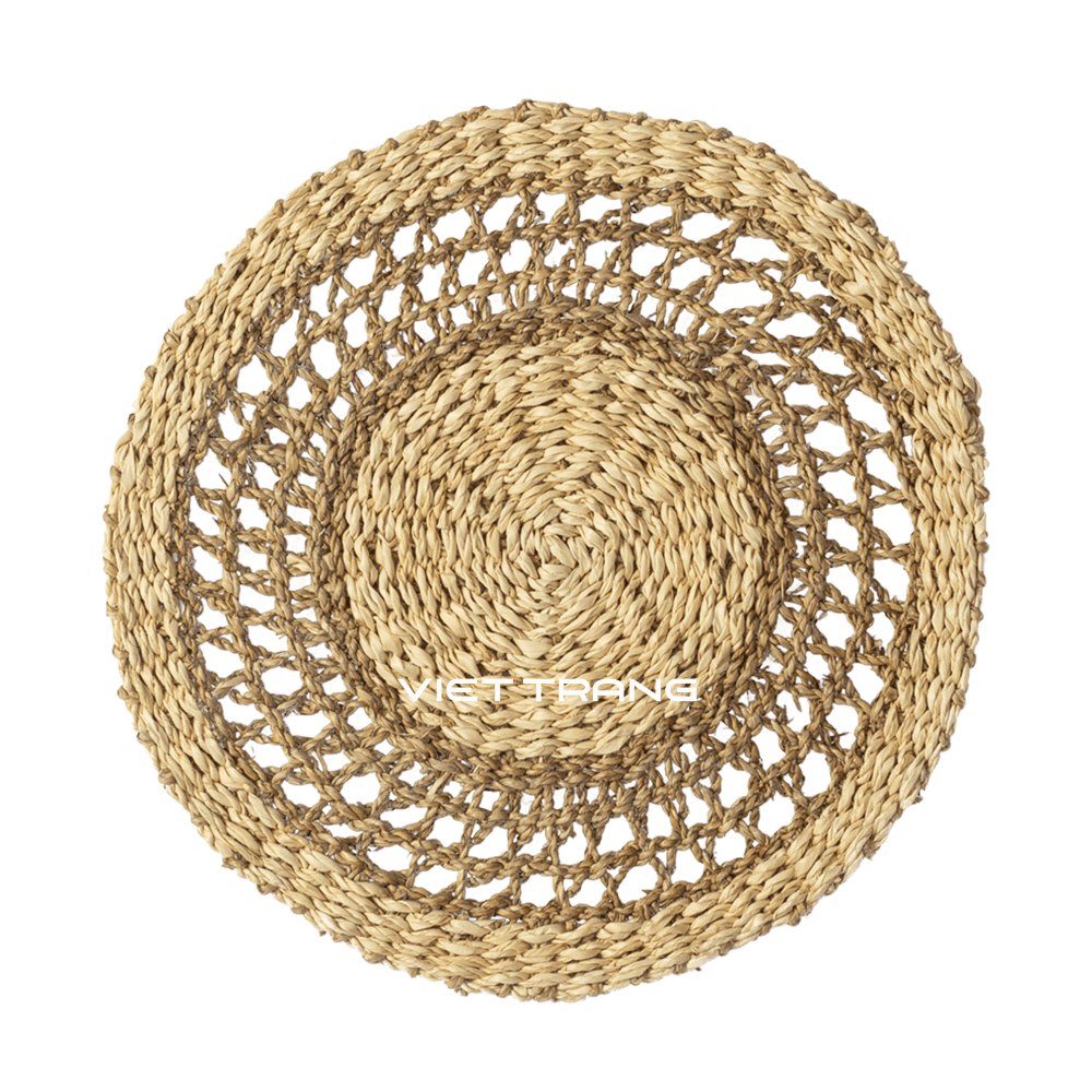 Elegant design Natural Seagrass and Palm Leaves Kitchen Placemat | Viet ...