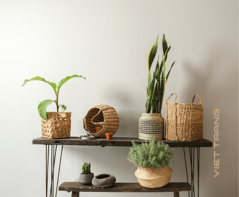 handwoven planter