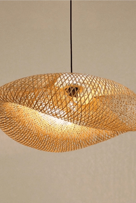 Modern Bamboo Weaving Lampshade