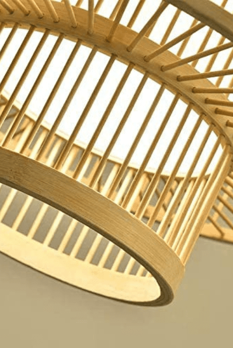 Bamboo Lampshade Handmade Modern Design