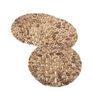 Natural Round Water Hyacinth Placemat Wholesale