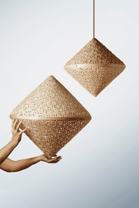 Bamboo Rhombus Lampshade Wholesale