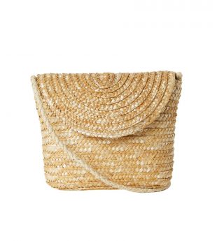Minimal Natural Straw Fashion Handbag Wholesale