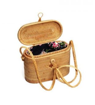 Natural Rattan Fashion Handbag Wholesale For Women