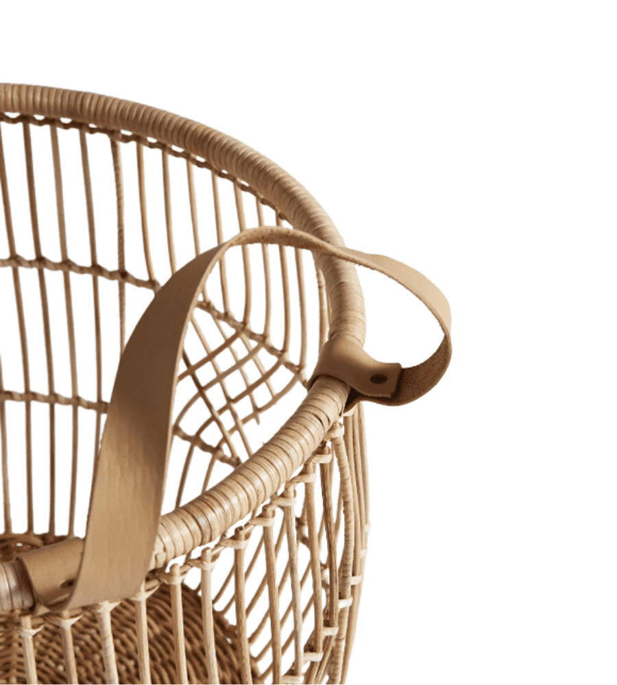 Morden Rattan Basket with Handles Wholesale