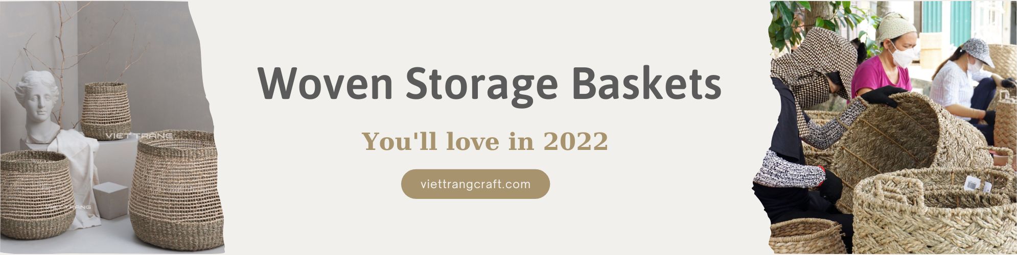 woven storage baskets