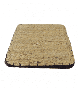 Decor Square Pouf from Natural Materials