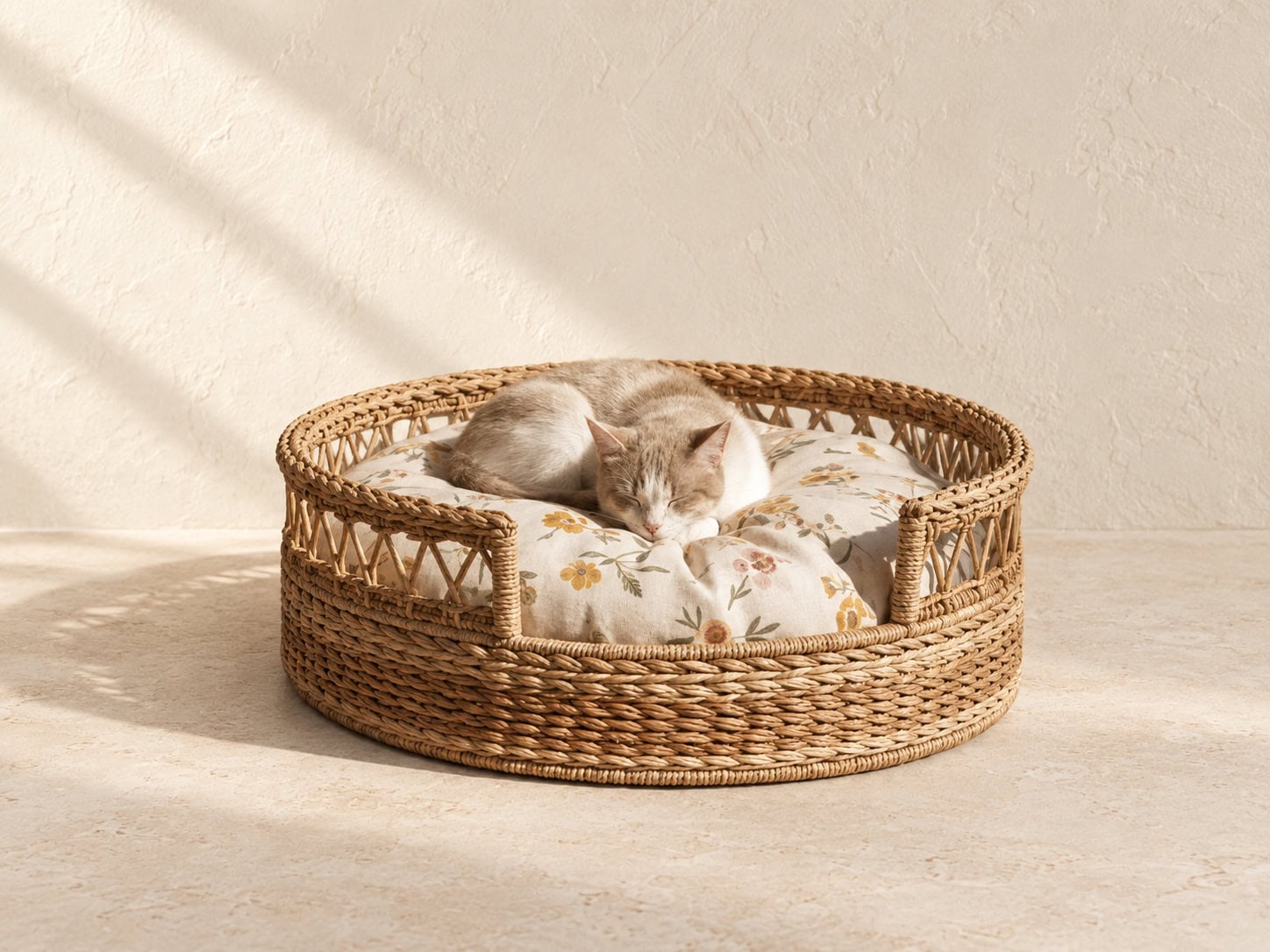 Low Oval Seagrass Pet Lounger