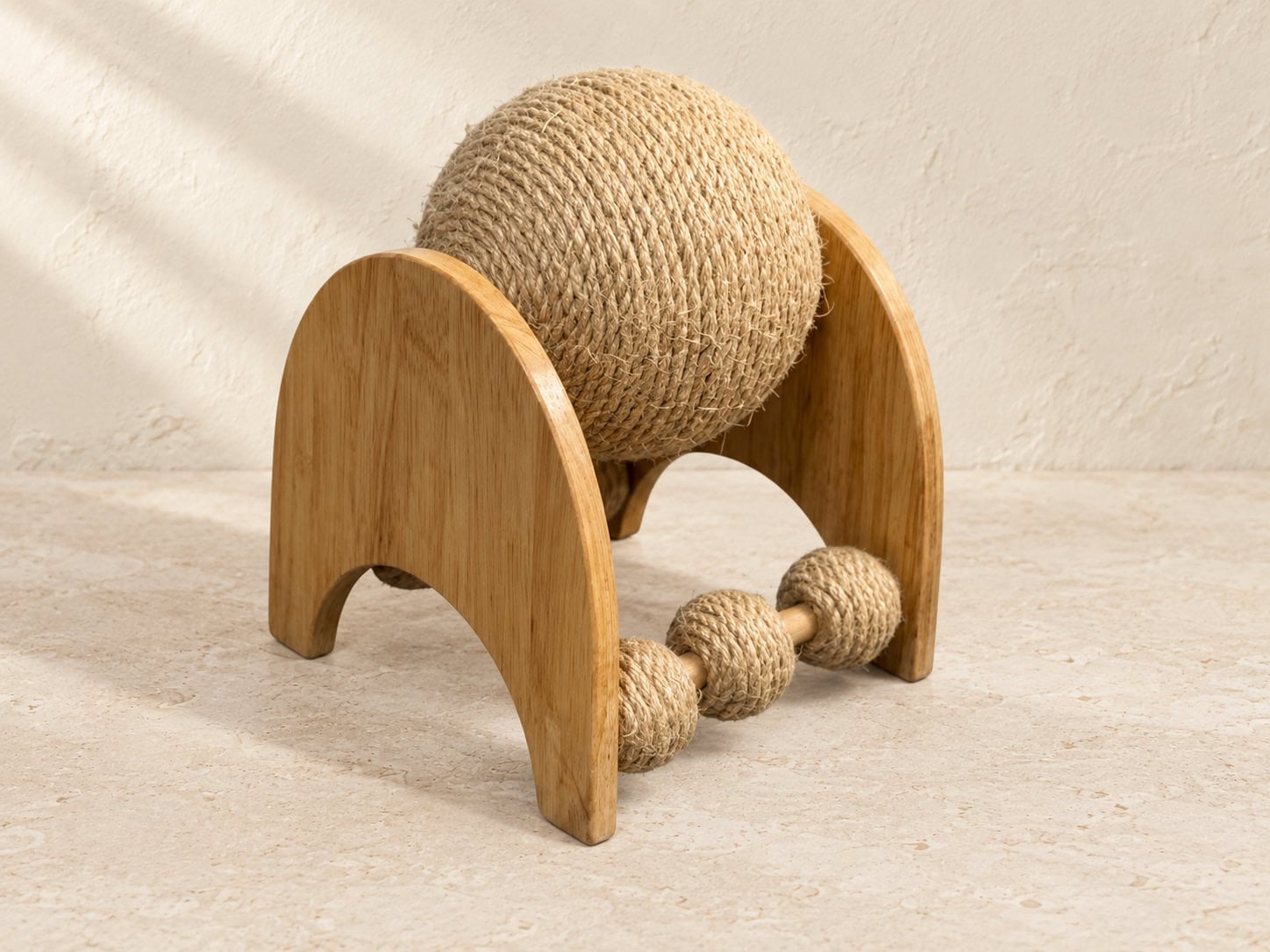 Ball & Roller Jute Scratcher