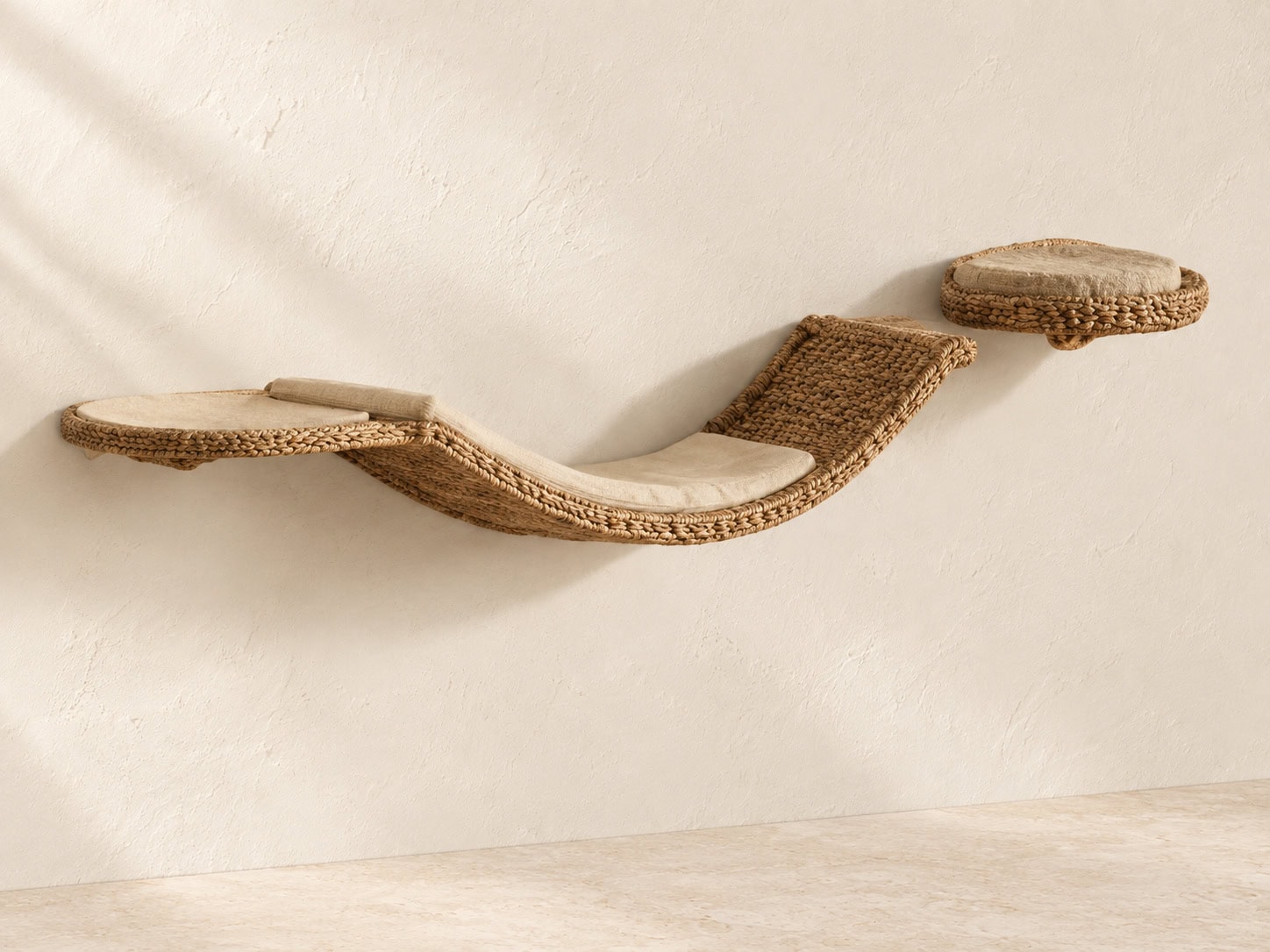 Seagrass Wave Wall Cat Walkway